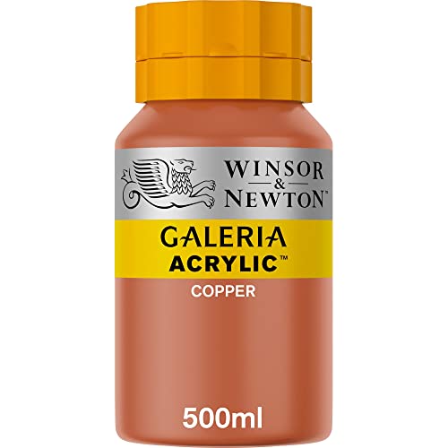 Winsor & Newton 2150214 Galeria Acrylfarbe, hohe Pigmentierung, lichtecht, buttrige Konsistenz, 500 ml Topf - Kupfer Winsor & Newton 2150214 Galeria Acrylfarbe, hohe Pigmentierung, lichtecht, buttrige Konsistenz, 500 ml Topf - Kupfer von Winsor & Newton