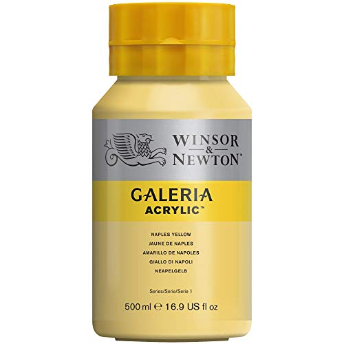 Winsor & Newton 2150422 Galeria Acrylfarbe, hohe Pigmentierung, lichtecht, buttrige Konsistenz, 500 ml Topf - Neapelgelb Winsor & Newton 2150422 Galeria Acrylfarbe, hohe Pigmentierung, lichtecht, buttrige Konsistenz, 500 ml Topf - Neapelgelb von Winsor & Newton
