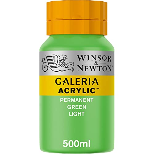 Winsor & Newton 2150483 Galeria Acrylfarbe, hohe Pigmentierung, lichtecht, buttrige Konsistenz, 500 ml Topf - Permanentgrün Hell Winsor & Newton 2150483 Galeria Acrylfarbe, hohe Pigmentierung, lichtecht, buttrige Konsistenz, 500 ml Topf - Permanentgrün Hell von Winsor & Newton