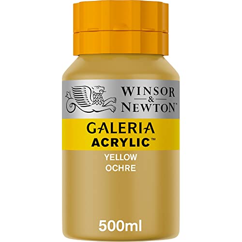 Winsor & Newton 2150744 Galeria Acrylfarbe, hohe Pigmentierung, lichtecht, buttrige Konsistenz, 500 ml Topf - Gelber Ocker Winsor & Newton 2150744 Galeria Acrylfarbe, hohe Pigmentierung, lichtecht, buttrige Konsistenz, 500 ml Topf - Gelber Ocker von Winsor & Newton