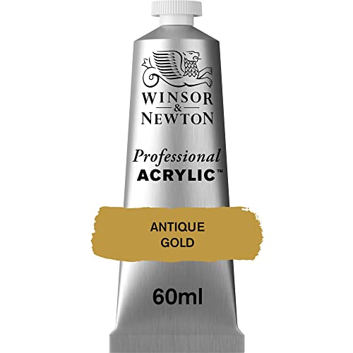Winsor & Newton 2320014 Professional Acrylfarbe in Künstlerqualität, hohe Farbbrillanz & Deckkraft, Archivqualität, 60ml Tube - Antik Gold Winsor & Newton 2320014 Professional Acrylfarbe in Künstlerqualität, hohe Farbbrillanz & Deckkraft, Archivqualität, 60ml Tube - Antik Gold von Winsor & Newton