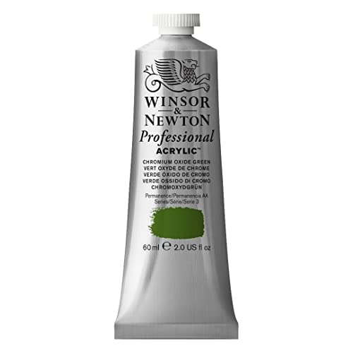 Winsor & Newton 2320162 Professional Acrylfarbe in Künstlerqualität, hohe Farbbrillanz & Deckkraft, Archivqualität, 60ml Tube - Chromoxydgrün Winsor & Newton 2320162 Professional Acrylfarbe in Künstlerqualität, hohe Farbbrillanz & Deckkraft, Archivqualität, 60ml Tube - Chromoxydgrün von Winsor & Newton