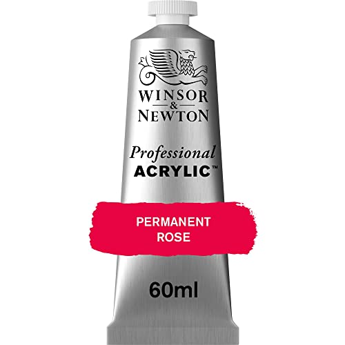 Winsor & Newton 2320502 Professional Acrylfarbe in Künstlerqualität, hohe Farbbrillanz & Deckkraft, Archivqualität, 60ml Tube - Permanentrosa Winsor & Newton 2320502 Professional Acrylfarbe in Künstlerqualität, hohe Farbbrillanz & Deckkraft, Archivqualität, 60ml Tube - Permanentrosa von Winsor & Newton