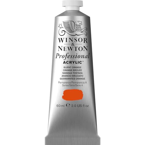 Winsor & Newton 2320549 Professional Acrylfarbe in Künstlerqualität, hohe Farbbrillanz & Deckkraft, Archivqualität, 60ml Tube - Orange Gebrannt Winsor & Newton 2320549 Professional Acrylfarbe in Künstlerqualität, hohe Farbbrillanz & Deckkraft, Archivqualität, 60ml Tube - Orange Gebrannt von Winsor & Newton