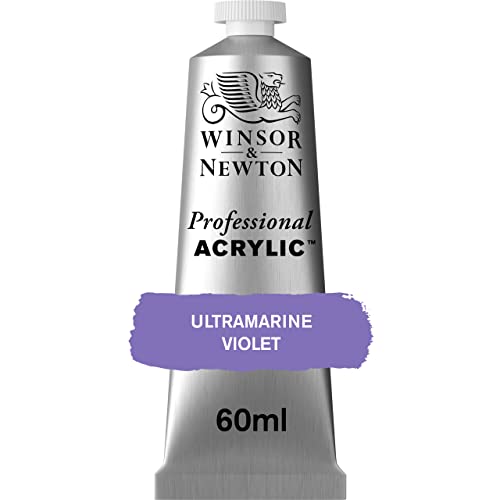 Winsor & Newton 2320672 Professional Acrylfarbe in Künstlerqualität, hohe Farbbrillanz & Deckkraft, Archivqualität, 60ml Tube - Ultramarin Violett Winsor & Newton 2320672 Professional Acrylfarbe in Künstlerqualität, hohe Farbbrillanz & Deckkraft, Archivqualität, 60ml Tube - Ultramarin Violett von Winsor & Newton