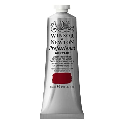 Winsor & Newton 2320691 Professional Acrylfarbe in Künstlerqualität, hohe Farbbrillanz & Deckkraft, Archivqualität, 60ml Tube - Eisenoxyd Violett Winsor & Newton 2320691 Professional Acrylfarbe in Künstlerqualität, hohe Farbbrillanz & Deckkraft, Archivqualität, 60ml Tube - Eisenoxyd Violett von Winsor & Newton