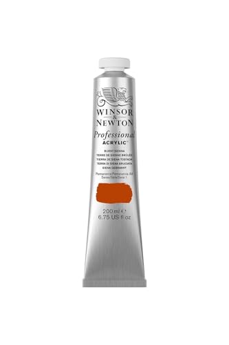 Winsor & Newton 2337074 Professional Acrylfarbe in Künstlerqualität, hohe Farbbrillanz & Deckkraft, Archivqualität, 200ml Tube - Siena Gebrannt Winsor & Newton 2337074 Professional Acrylfarbe in Künstlerqualität, hohe Farbbrillanz & Deckkraft, Archivqualität, 200ml Tube - Siena Gebrannt von Winsor & Newton