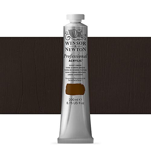 Winsor & Newton 2337076 Professional Acrylfarbe in Künstlerqualität, hohe Farbbrillanz & Deckkraft, Archivqualität, 200ml Tube - Umbra Gebrannt Winsor & Newton 2337076 Professional Acrylfarbe in Künstlerqualität, hohe Farbbrillanz & Deckkraft, Archivqualität, 200ml Tube - Umbra Gebrannt von Winsor & Newton