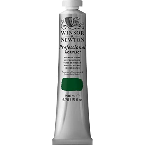 Winsor & Newton 2337311 Professional Acrylfarbe in Künstlerqualität, hohe Farbbrillanz & Deckkraft, Archivqualität, 200ml Tube - Hooker's Grün Winsor & Newton 2337311 Professional Acrylfarbe in Künstlerqualität, hohe Farbbrillanz & Deckkraft, Archivqualität, 200ml Tube - Hooker's Grün von Winsor & Newton
