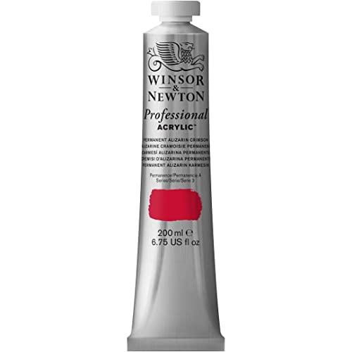 Winsor & Newton 2337466 Professional Acrylfarbe in Künstlerqualität, hohe Farbbrillanz & Deckkraft, Archivqualität, 200ml Tube - Permanent Alizarinkarmesin Winsor & Newton 2337466 Professional Acrylfarbe in Künstlerqualität, hohe Farbbrillanz & Deckkraft, Archivqualität, 200ml Tube - Permanent Alizarinkarmesin von Winsor & Newton