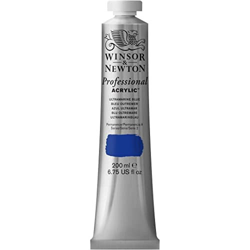 Winsor & Newton 2337664 Professional Acrylfarbe in Künstlerqualität, hohe Farbbrillanz & Deckkraft, Archivqualität, 200ml Tube - Ultramarinblau Winsor & Newton 2337664 Professional Acrylfarbe in Künstlerqualität, hohe Farbbrillanz & Deckkraft, Archivqualität, 200ml Tube - Ultramarinblau von Winsor & Newton