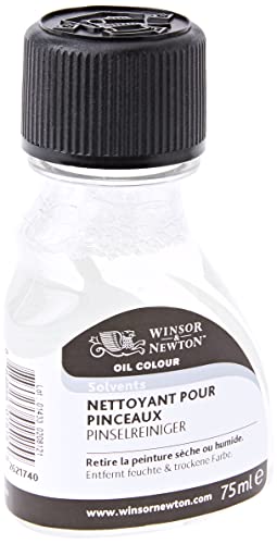 Winsor & Newton 2621740 Pinselreiniger für Acrylfarben & Ölfarben, eingetrocknete Farben werden sicher und schonend gelöst für Pinsel, Farbspachtel und anderen farbverschmutzte Oberflächen - 75ml Winsor & Newton 2621740 Pinselreiniger für Acrylfarben & Ölfarben, eingetrocknete Farben werden sicher und schonend gelöst für Pinsel, Farbspachtel und anderen farbverschmutzte Oberflächen - 75ml von Winsor & Newton