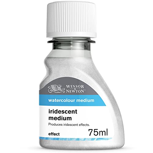 Winsor & Newton 2621764 Aquarell Irisierendes Malmittel, verleiht Aquarellfarben einen Perlmuttartigen Glanz für schillernde, irisierende Effekte - 75ml Flasche Winsor & Newton 2621764 Aquarell Irisierendes Malmittel, verleiht Aquarellfarben einen Perlmuttartigen Glanz für schillernde, irisierende Effekte - 75ml Flasche von Winsor & Newton