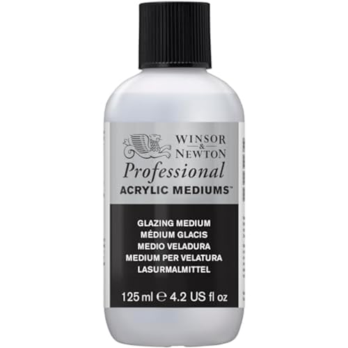 Winsor & Newton 3030934 Lasur - Malmittel, verleiht maximalen Glanz, Tranparenz für Acrylfarben - 125ml Flasche Winsor & Newton 3030934 Lasur - Malmittel, verleiht maximalen Glanz, Tranparenz für Acrylfarben - 125ml Flasche von Winsor & Newton