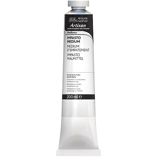 Winsor & Newton 3036722 Artisan Öl - Malmittel für wassermischbare Ölfarben - Impasto Medium, 200ml Tube von Winsor & Newton