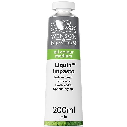 Winsor & Newton 3036753 Ölmalmittel, Liquin Impasto, 200 ml Tube, Schnelltrocknendes Impastomedium mit fester Konsistenz und geringem Pinselabdruck Winsor & Newton 3036753 Ölmalmittel, Liquin Impasto, 200 ml Tube, Schnelltrocknendes Impastomedium mit fester Konsistenz und geringem Pinselabdruck von Winsor & Newton