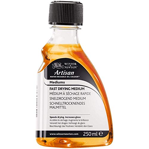 Winsor & Newton 3039720 Artisan Öl - Malmittel für wassermischbare Ölfarben - Schnelltrocknendes Medium, 250ml Flasche Winsor & Newton 3039720 Artisan Öl - Malmittel für wassermischbare Ölfarben - Schnelltrocknendes Medium, 250ml Flasche von Winsor & Newton