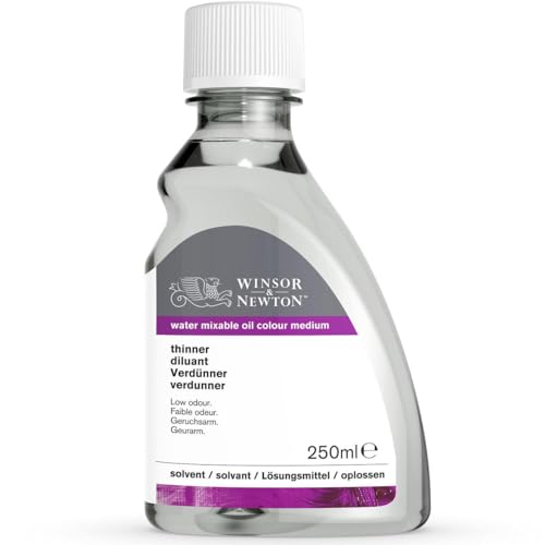 Winsor & Newton 3039729 Artisan Verdünner für wassermischbare Ölfarben, 250ml Flasche von Winsor & Newton