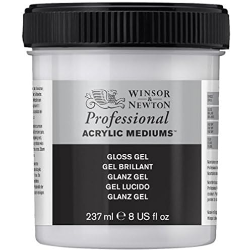 Winsor & Newton 3040914 Glanz Gel - Malmittel, verbessert Transparenz, Tiefe und Glanz von Acrylfarben - 237ml Topf Winsor & Newton 3040914 Glanz Gel - Malmittel, verbessert Transparenz, Tiefe und Glanz von Acrylfarben - 237ml Topf von Winsor & Newton