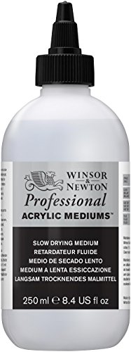 Winsor & Newton 3040932 Langsam Trocknendes Medium - Trocknungsverzögerer für Acrylfarben - 250 ml Flasche Winsor & Newton 3040932 Langsam Trocknendes Medium - Trocknungsverzögerer für Acrylfarben - 250 ml Flasche von Winsor & Newton