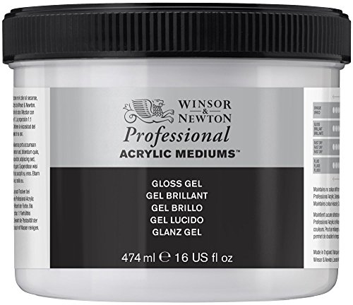Winsor & Newton 3050914 Glanz Gel, verbessert die Transparenz, Tiefe und Glanz von Acrylfarben - 474ml Topf Winsor & Newton 3050914 Glanz Gel, verbessert die Transparenz, Tiefe und Glanz von Acrylfarben - 474ml Topf von Winsor & Newton