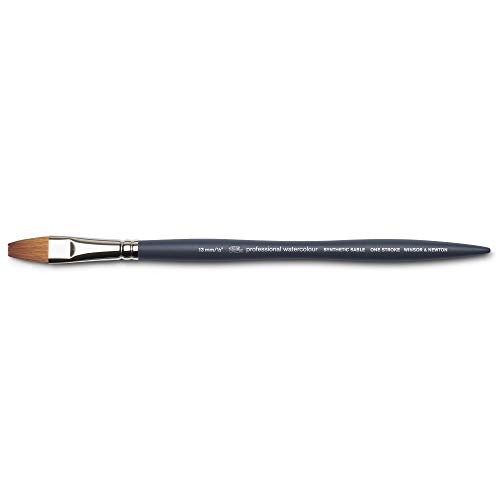 Winsor & Newton 5011613 Professional Aquarellpinsel, Malpinsel für Aquarellfarben mit synthetischen Fasern, ergonomischer Griff, langlebig & formstabil, kurze Stiel - Ein-Strich Pinsel -1/2" Winsor & Newton 5011613 Professional Aquarellpinsel, Malpinsel für Aquarellfarben mit synthetischen Fasern, ergonomischer Griff, langlebig & formstabil, kurze Stiel - Ein-Strich Pinsel -1/2" von Winsor & Newton