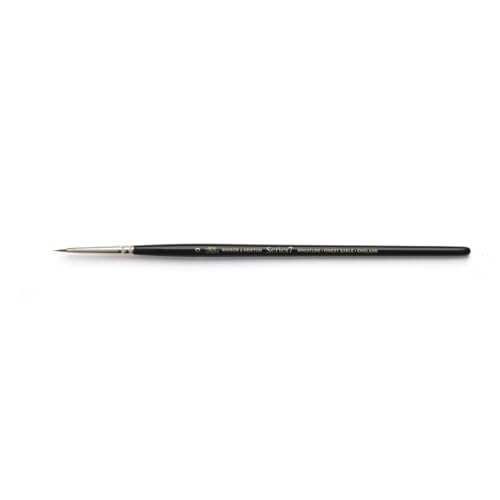 Winsor & Newton 5012000 Serie 7 Aquarellpinsel, Kolinski Rund-Pinsel Miniatur Nr. 0 - 1,5 mm, Qualität von Handarbeit Winsor & Newton 5012000 Serie 7 Aquarellpinsel, Kolinski Rund-Pinsel Miniatur Nr. 0 - 1,5 mm, Qualität von Handarbeit von Winsor & Newton