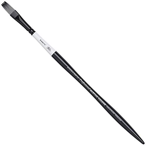 Winsor & Newton 5086106 Artist Acryl-/Künstlerpinsel, aus Synthetikhaaren für Acrylfarben und Ölfarben, formstabil, One Stroke, Pinsel Nr. 1/4 Winsor & Newton 5086106 Artist Acryl-/Künstlerpinsel, aus Synthetikhaaren für Acrylfarben und Ölfarben, formstabil, One Stroke, Pinsel Nr. 1/4 von Winsor & Newton