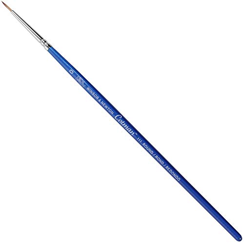 Winsor & Newton 5301000 Cotman Aquarell Synthetikhaar Pinsel - Serie 111 - Rundpinsel, kurzer Stiel mit exzellenter Sprungkraft, Farbtragekraft und Punktgenauigkeit - Nr. 0 - 1,2 mm Winsor & Newton 5301000 Cotman Aquarell Synthetikhaar Pinsel - Serie 111 - Rundpinsel, kurzer Stiel mit exzellenter Sprungkraft, Farbtragekraft und Punktgenauigkeit - Nr. 0 - 1,2 mm von Winsor & Newton