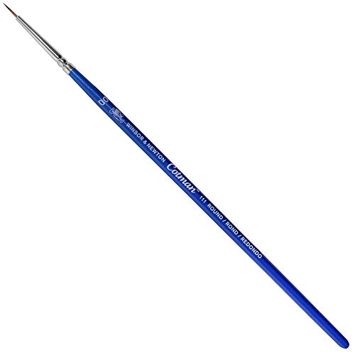 Winsor & Newton 5301020 Cotman Aquarell Synthetikhaar Pinsel - Serie 111 - Rundpinsel, kurzer Stiel mit exzellenter Sprungkraft, Farbtragekraft und Punktgenauigkeit - Nr. 00 - 1 mm Winsor & Newton 5301020 Cotman Aquarell Synthetikhaar Pinsel - Serie 111 - Rundpinsel, kurzer Stiel mit exzellenter Sprungkraft, Farbtragekraft und Punktgenauigkeit - Nr. 00 - 1 mm von Winsor & Newton