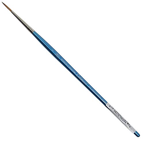 Winsor & Newton 5302001 Cotman Aquarell Synthetikhaar Pinsel - Serie 222 - Designerpinsel, Schlepperpinsel mit exzellenter Sprungkraft, Farbragekraft und Punktgenauigkeit, kurzer Stiel - Nr. 1-1,5 mm von Winsor & Newton