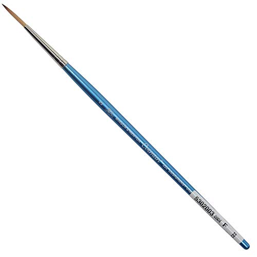 Winsor & Newton 5302003 Cotman Aquarell Synthetikhaar Pinsel - Serie 222 - Designerpinsel, Schlepperpinsel mit exzellenter Sprungkraft, Farbragekraft und Punktgenauigkeit, kurzer Stiel - Nr. 3-3 mm Winsor & Newton 5302003 Cotman Aquarell Synthetikhaar Pinsel - Serie 222 - Designerpinsel, Schlepperpinsel mit exzellenter Sprungkraft, Farbragekraft und Punktgenauigkeit, kurzer Stiel - Nr. 3-3 mm von Winsor & Newton