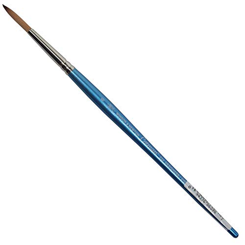 Winsor & Newton 5302006 Cotman Aquarell Synthetikhaar Pinsel - Serie 222 - Designerpinsel, Schlepperpinsel mit exzellenter Sprungkraft, Farbragekraft und Punktgenauigkeit, kurzer Stiel - Nr. 6-3,6 mm Winsor & Newton 5302006 Cotman Aquarell Synthetikhaar Pinsel - Serie 222 - Designerpinsel, Schlepperpinsel mit exzellenter Sprungkraft, Farbragekraft und Punktgenauigkeit, kurzer Stiel - Nr. 6-3,6 mm von Winsor & Newton