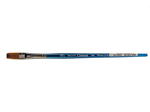 Winsor & Newton 5306110 Cotman Aquarell Synthetikhaar Pinsel - 666 - Ein-Strich-Pinsel, langer Stiel mit exzellenter Sprungkraft, Farbtragekraft und Punktgenauigkeit - 3/8 " - 10 mm Winsor & Newton 5306110 Cotman Aquarell Synthetikhaar Pinsel - 666 - Ein-Strich-Pinsel, langer Stiel mit exzellenter Sprungkraft, Farbtragekraft und Punktgenauigkeit - 3/8 " - 10 mm von Winsor & Newton