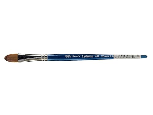 Winsor & Newton 5368113 Cotman Aquarell Synthetikhaar Pinsel - Serie 668 - Filbertpinsel, kurzer Stiel mit exzellenter Sprungkraft, Farbtragekraft und Punktgenauigkeit - 13mm - 1/2" Winsor & Newton 5368113 Cotman Aquarell Synthetikhaar Pinsel - Serie 668 - Filbertpinsel, kurzer Stiel mit exzellenter Sprungkraft, Farbtragekraft und Punktgenauigkeit - 13mm - 1/2" von Winsor & Newton