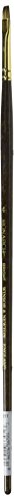 Winsor & Newton 5501004 Monarch Pinsel - Flachpinsel, kurzer Stiel Nr. 4 - 5,8mm, professioneller Synthetikhaarpinsel für Ölfarben oder Acrylfarben von Winsor & Newton