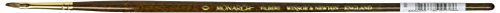Winsor & Newton 5504000 Monarch Pinsel - Filbertpinsel Nr. 0 - 5,8mm, professioneller Synthetikhaarpinsel für Ölfarben oder Acrylfarben von Winsor & Newton