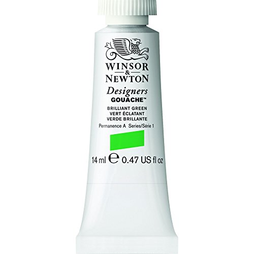 Winsor & Newton Designers, Gouache, Brillantgrün, 14 ml (1er Pack) Winsor & Newton Designers, Gouache, Brillantgrün, 14 ml (1er Pack) von Winsor & Newton