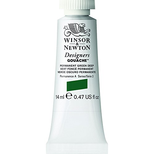 Winsor & Newton Designers Gouache 14 ml Permanentgrün Dunkel Winsor & Newton Designers Gouache 14 ml Permanentgrün Dunkel von Winsor & Newton