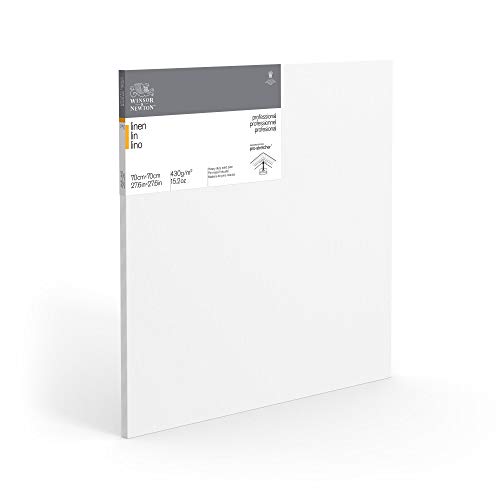 Winsor & Newton 6204001 Professional Keilrahmen aus Leinen, 465 g/m², 3-fach grundiert, mittlere Körnung, ideal für die Ölfarben und Acrylfarben - 100 x 100 cm Winsor & Newton 6204001 Professional Keilrahmen aus Leinen, 465 g/m², 3-fach grundiert, mittlere Körnung, ideal für die Ölfarben und Acrylfarben - 100 x 100 cm von Winsor & Newton