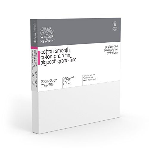 Winsor & Newton 6205021 Professional Keilrahmen Feinkorn, Leinwand mit 280 g/m² aus 100% Baumwolle, 3-fach grundiert für Aquarell, Ölfarben, Acrylfarben - 20 x 20 cm Winsor & Newton 6205021 Professional Keilrahmen Feinkorn, Leinwand mit 280 g/m² aus 100% Baumwolle, 3-fach grundiert für Aquarell, Ölfarben, Acrylfarben - 20 x 20 cm von Winsor & Newton