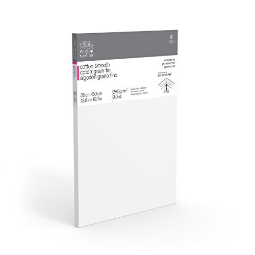 Winsor & Newton 6205026 Professional Keilrahmen Feinkorn, Leinwand mit 280 g/m² aus 100% Baumwolle, 3-fach grundiert für Aquarell, Ölfarben, Acrylfarben - 35 x 50 cm Winsor & Newton 6205026 Professional Keilrahmen Feinkorn, Leinwand mit 280 g/m² aus 100% Baumwolle, 3-fach grundiert für Aquarell, Ölfarben, Acrylfarben - 35 x 50 cm von Winsor & Newton
