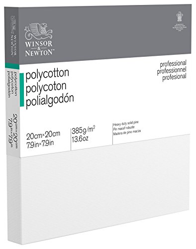 Winsor & Newton 6206008 Professional Keilrahmen aus Baumwollmischgewebe, 385 g/m², 3-fach grundiert, mittlere Körnung, ideal für die Ölfarben und Acrylfarben - 20x20cm Winsor & Newton 6206008 Professional Keilrahmen aus Baumwollmischgewebe, 385 g/m², 3-fach grundiert, mittlere Körnung, ideal für die Ölfarben und Acrylfarben - 20x20cm von Winsor & Newton
