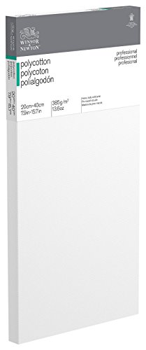 Winsor & Newton 6206009 Professional Keilrahmen aus Baumwollmischgewebe, 385 g/m², 3-fach grundiert, mittlere Körnung, ideal für die Ölfarben und Acrylfarben - 20x40cm Winsor & Newton 6206009 Professional Keilrahmen aus Baumwollmischgewebe, 385 g/m², 3-fach grundiert, mittlere Körnung, ideal für die Ölfarben und Acrylfarben - 20x40cm von Winsor & Newton