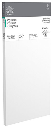 Winsor & Newton 6206016 Professional Keilrahmen aus Baumwollmischgewebe, 385 g/m², 3-fach grundiert, mittlere Körnung, ideal für die Ölfarben und Acrylfarben - 30x60cm Winsor & Newton 6206016 Professional Keilrahmen aus Baumwollmischgewebe, 385 g/m², 3-fach grundiert, mittlere Körnung, ideal für die Ölfarben und Acrylfarben - 30x60cm von Winsor & Newton