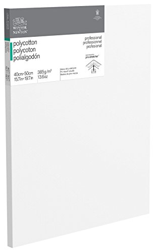Winsor & Newton 6206021 Professional Keilrahmen aus Baumwollmischgewebe, 385 g/m², 3-fach grundiert, mittlere Körnung, ideal für die Ölfarben und Acrylfarben - 40x50cm Winsor & Newton 6206021 Professional Keilrahmen aus Baumwollmischgewebe, 385 g/m², 3-fach grundiert, mittlere Körnung, ideal für die Ölfarben und Acrylfarben - 40x50cm von Winsor & Newton