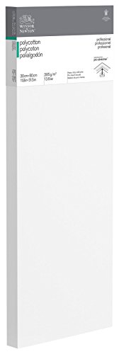 Winsor & Newton 6206053 Professional Keilrahmen Deep Edge aus Baumwollmischgewebe, 385 g/m², 3-fach grundiert, mittlere Körnung, ideal für die Ölfarben und Acrylfarben - 30x80cm Winsor & Newton 6206053 Professional Keilrahmen Deep Edge aus Baumwollmischgewebe, 385 g/m², 3-fach grundiert, mittlere Körnung, ideal für die Ölfarben und Acrylfarben - 30x80cm von Winsor & Newton