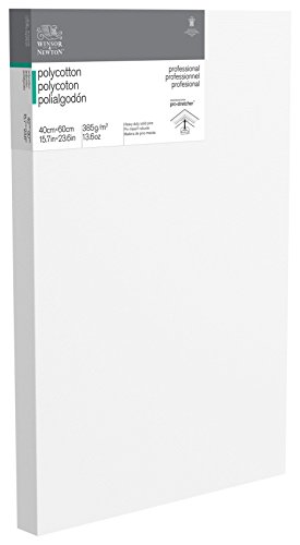 Winsor & Newton 6206056 Professional Keilrahmen Deep Edge aus Baumwollmischgewebe, 385 g/m², 3-fach grundiert, mittlere Körnung, ideal für die Ölfarben und Acrylfarben - 40x60cm Winsor & Newton 6206056 Professional Keilrahmen Deep Edge aus Baumwollmischgewebe, 385 g/m², 3-fach grundiert, mittlere Körnung, ideal für die Ölfarben und Acrylfarben - 40x60cm von Winsor & Newton