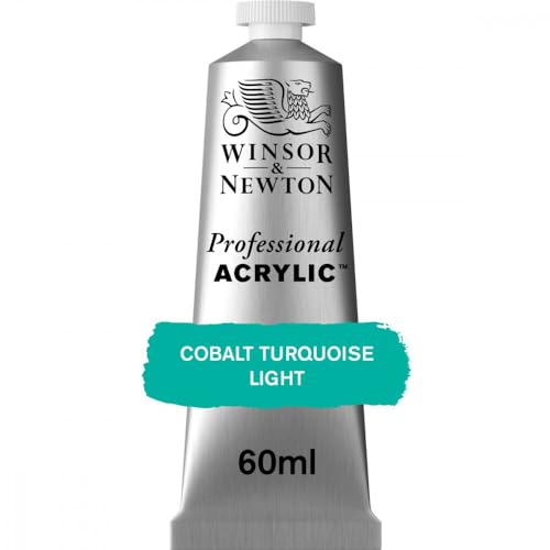 Winsor & Newton 8840454 Professional Acrylfarbe in Künstlerqualität, hohe Farbbrillanz & Deckkraft, Archivqualität, 60ml Tube - Kobalttürkis Hell Winsor & Newton 8840454 Professional Acrylfarbe in Künstlerqualität, hohe Farbbrillanz & Deckkraft, Archivqualität, 60ml Tube - Kobalttürkis Hell von Winsor & Newton