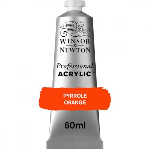 Winsor & Newton 8840456 Professional Acrylfarbe in Künstlerqualität, hohe Farbbrillanz & Deckkraft, Archivqualität, 60ml Tube - Pyrrole Orange Winsor & Newton 8840456 Professional Acrylfarbe in Künstlerqualität, hohe Farbbrillanz & Deckkraft, Archivqualität, 60ml Tube - Pyrrole Orange von Winsor & Newton